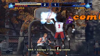 Spazzing OUT On The HARDEST Difficulty! NBA Street Vol 2 Legendary Difficulty
