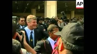 Indian team arrives for historic cricket tour