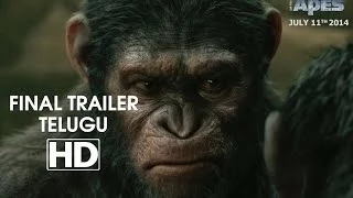 Dawn of the Planet of the Apes - Official Final Trailer Telugu