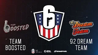 Team Boosted vs. 92 Dream Team | R6 US Nationals - 2019 | Stage 2 | Week 1 | Western Conference