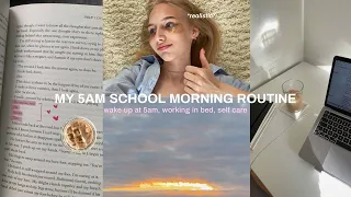 my REAL school morning routine | моё школьное утро