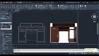 office table design in AutoCAD l image scale and then front elevation l table l scale l plan l jk