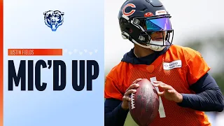 Justin Fields | Mic'd Up | Chicago Bears