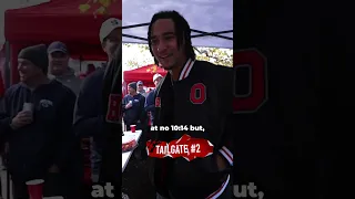 C.J. Stroud's first Ohio State tailgate ⭕️