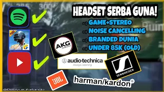 REVIEW HEADSETEARPHONE MURAH BUAT MAIN PUBGM BRANDED KELAS DUNIA RP 85K an Ath clr100is/sonicfuell