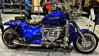 7 Most Powerful Boss Hoss Motorcycles With V8 Engines !!!