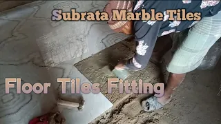 Floor Tiles Installation Step by Step || Floor Tiles Kaise Lagaye || Floor Tiles Setting