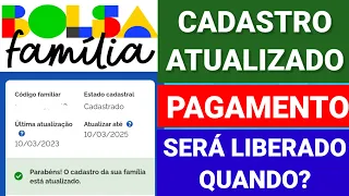 MEU CADASTRO ÚNICO ESTÁ ATUALIZADO, PORÉM CONSTA COMO CANCELADO NO APP DO BOLSA FAMÍLIA! E AGORA?