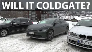 Kia EV6 77 kWh Geilo test