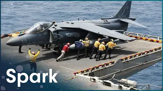 How The Harrier Jet Was Adapted For Aircraft Carriers | Power: Jump Jet | Spark