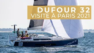 Visite du Dufour 32 au Nautic de Paris 2021