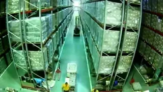 Racking Collapse in Warehouse
