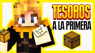 🏴‍☠️ Cómo ENCONTRAR TESOROS en Minecraft Fácil y Rápido 🦜