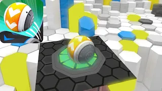 GYRO BALLS - HARD LEVEL NEW UPDATE Gameplay Android, iOS #33 GyroSphere Trials