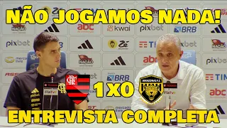 TITE ESCULACHOU NA ENTREVISTA! "NÃO JOGAMOS NADA" FLAMENGO 1x0 AMAZONAS COPA DO BRASIL.