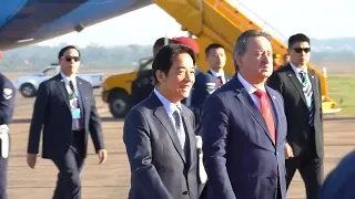 Taiwan’s vice president arrives in Paraguay