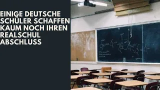 Schlechte Schulbildung in Deutschland