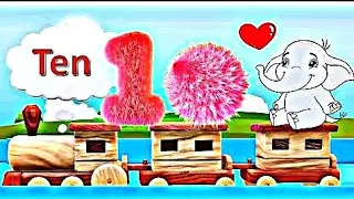 Counting 1-10 Song | Number Songs for Children | The Singing Walrus | Learn Numbers Counting 1 to 10