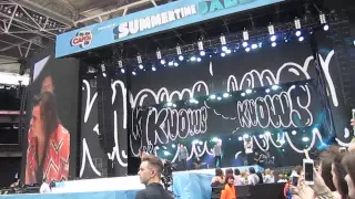 FRONT ROW One Direction Steal my girl & Girl Almighty Capital Summertime Ball 06.06.15