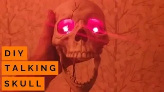 Building an Animatronic Skull for Halloween (Instructions)