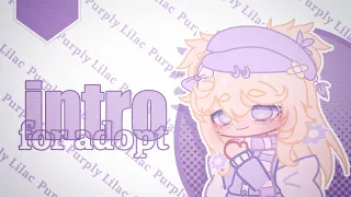 — intro for adopt🫐 20-30₽🧈 стиль дорати