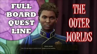 The Outer Worlds - Full Board Quest Line Walkthrough &  Ending