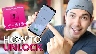 How To Unlock ANY T-mobile phone (Galaxy S9 / iPhone 8 / Note 9 / LG / etc. - Unlock App