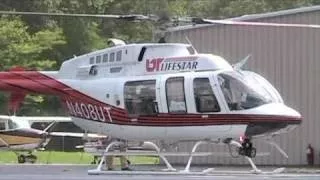 LifeStar 3 - Bell 407 startup and takeoff