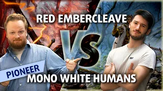 Who's the Beatdown Now? | Mono-Red Embercleave vs Mono-White Humans (W/ @FrankKarstenMTG )