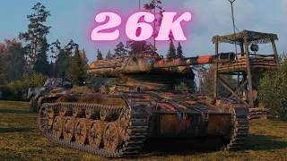 26K Spot + Damage with ELC EVEN 90 -14K & ELC EVEN 90 12K World of Tanks #WOT Top gameplay