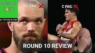 AFL Supercoach 2023 - Round 10 Review - IF I COULD TURN BACK TIME