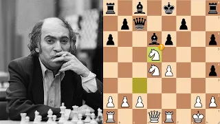 Mikhail Tal vs Garry Kasparov || Blitz party a month before his death 1992 || 1-0