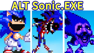 Friday Night Funkin' VS Sonic.EXE Alternate Ending FULL WEEK + Bonus [FNF Mod/HARD] Creepypasta Mod