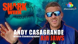 Bitten by a Shark!? Andy Casagrande Tells All | Air Jaws | discovery+