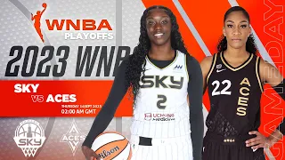 Chicago Sky vs. Las Vegas Aces I WNBA Playoffs 2023 | Round 1 LIVE