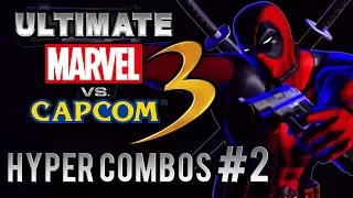 Ultimate Marvel vs Capcom 3 - Marvel Hyper Combos & Intros