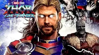 Thor Love and Thunder Rune King Thor First Look Breakdown and Marvel Easter Eggs