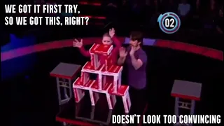 Minute To Win It: Jemel & Matt, Team Pirate Booty Part 1