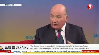 Україні варто надати від 25 до 50 британських бронемашин Challenger 2 – Річард Даннатт