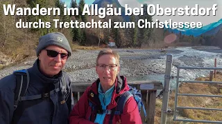 Wandern im Allgäu bei Oberstdorf: durchs Trettachtal zum Christlessee