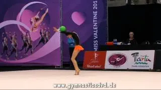 Oleksandra Yaremchuk (UKR) - Junior 09 - Miss Valentine Cup Tartu 2016