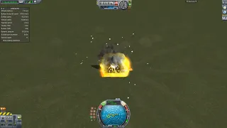 Little Rocket Landing Testing in Kerbal Space Program! (with MechJeb) (Partially Successful)
