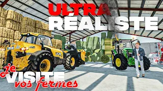 il a créé une ferme ULTRA REALISTE ! | JE VISITE VOS FERMES #02 sur Farming Simulator 22 !