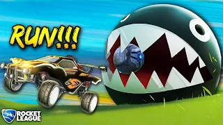 I unleashed CHAIN CHOMPS in Rocket League... here's what happened