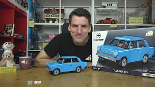 Nur für die Vitrine geeignet, aber macht Lust auf mehr! Cobi® 24331 Trabant 601 1:12