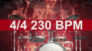 🔴 230 BPM Heavy Drums Metronome