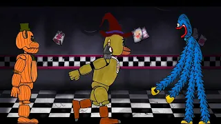 (DC2 FNAF) Poppy playtime 2 Vs Halloween Animatronics
