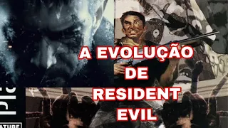 A EVOLUÇÃO DE RESIDENT EVIL 1995-2021 TODOS RESIDENT EVIL