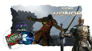 For Honor | 4K/2k/1080p/900p | i5 8600k | GTX 1050 Ti 4 GB | FPS graph