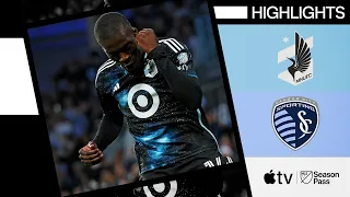 Minnesota United vs. Sporting Kansas City | Full Match Highlights | April 27, 2024